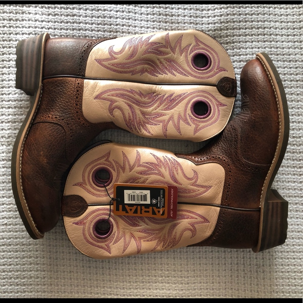 NWT Ariat Shadow Rider Cowboy Boots Women’s 9